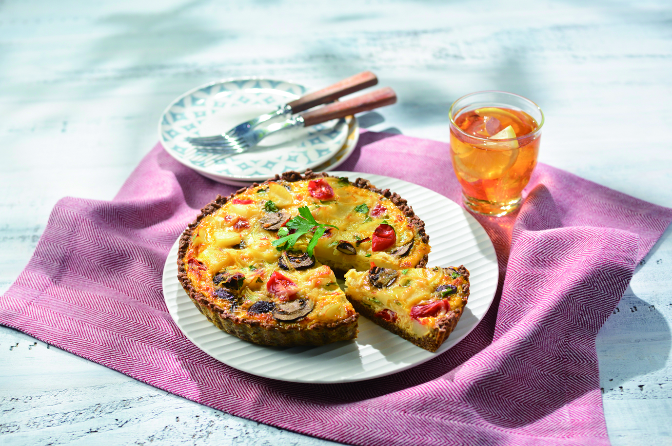 ブランスティックの野菜キッシュ