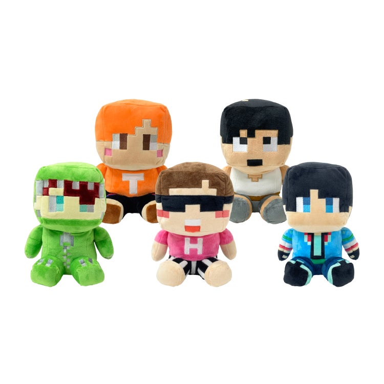 ☆つう☆ HIKAKIN マイクラぬいぐるみ イオン限定】“マインクラフト - 動画クリエイター公式グッズ