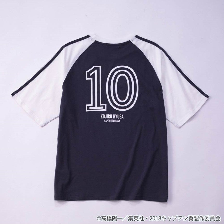 未使用 南葛 サッカー アニメ キャプテン翼　大空翼　ユニフォーム　Tシャツ 無題ドキュメント