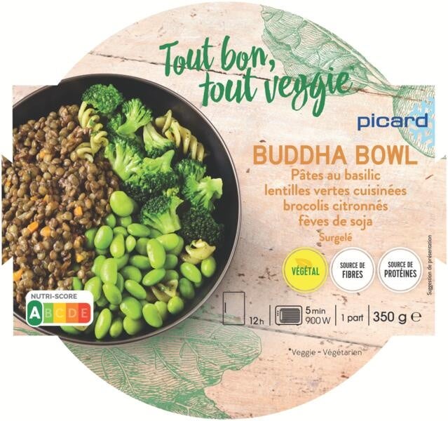 ブッダボウル　緑の野菜