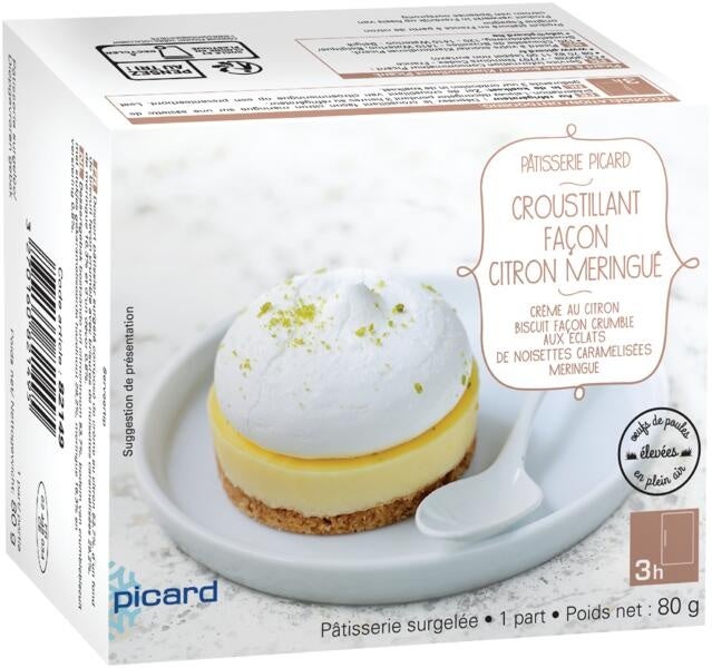 メレンゲとレモンのタルト