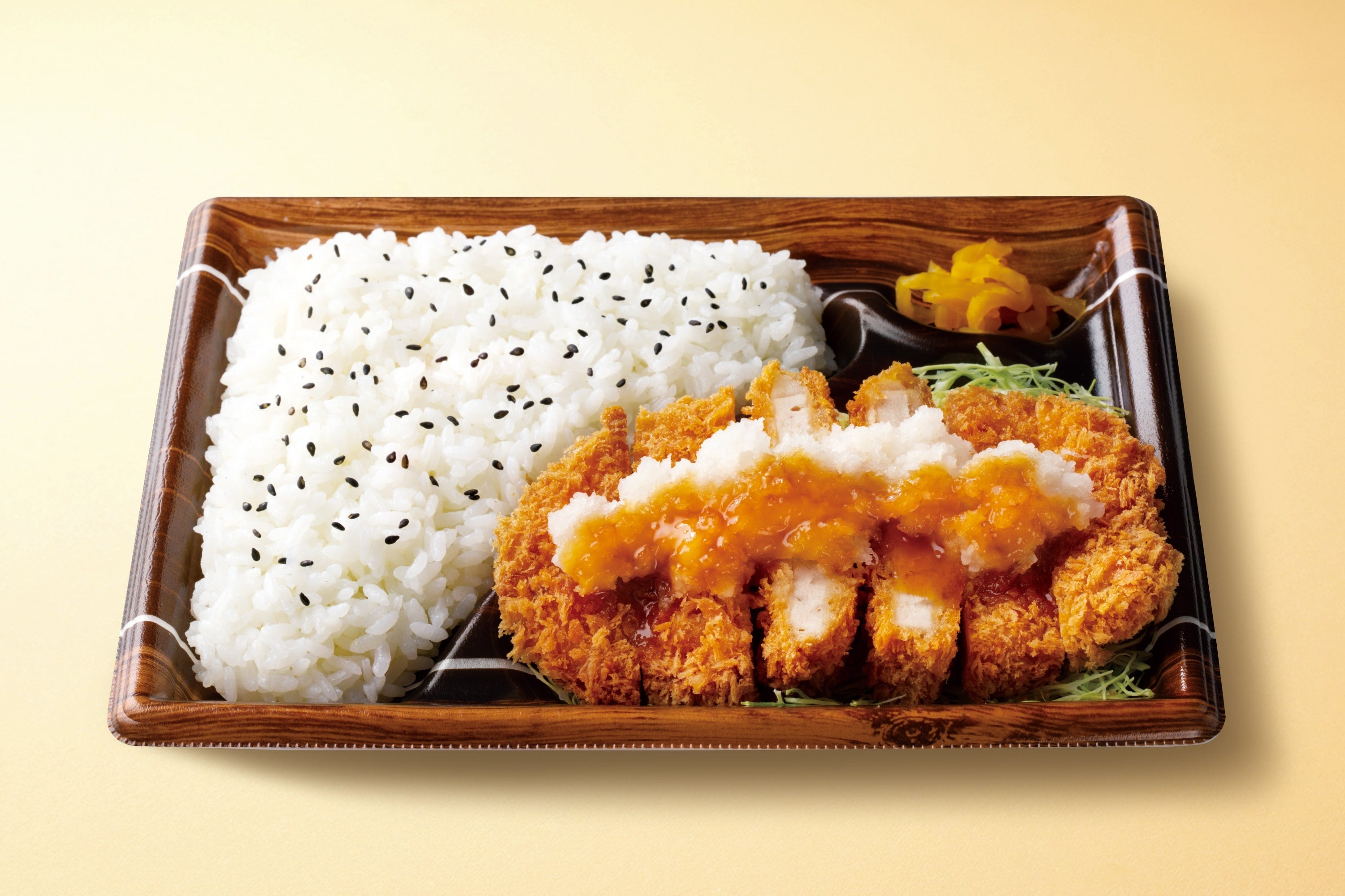 さっぱりおろし】「おろしとんかつ弁当」「おろし唐揚げ弁当」が