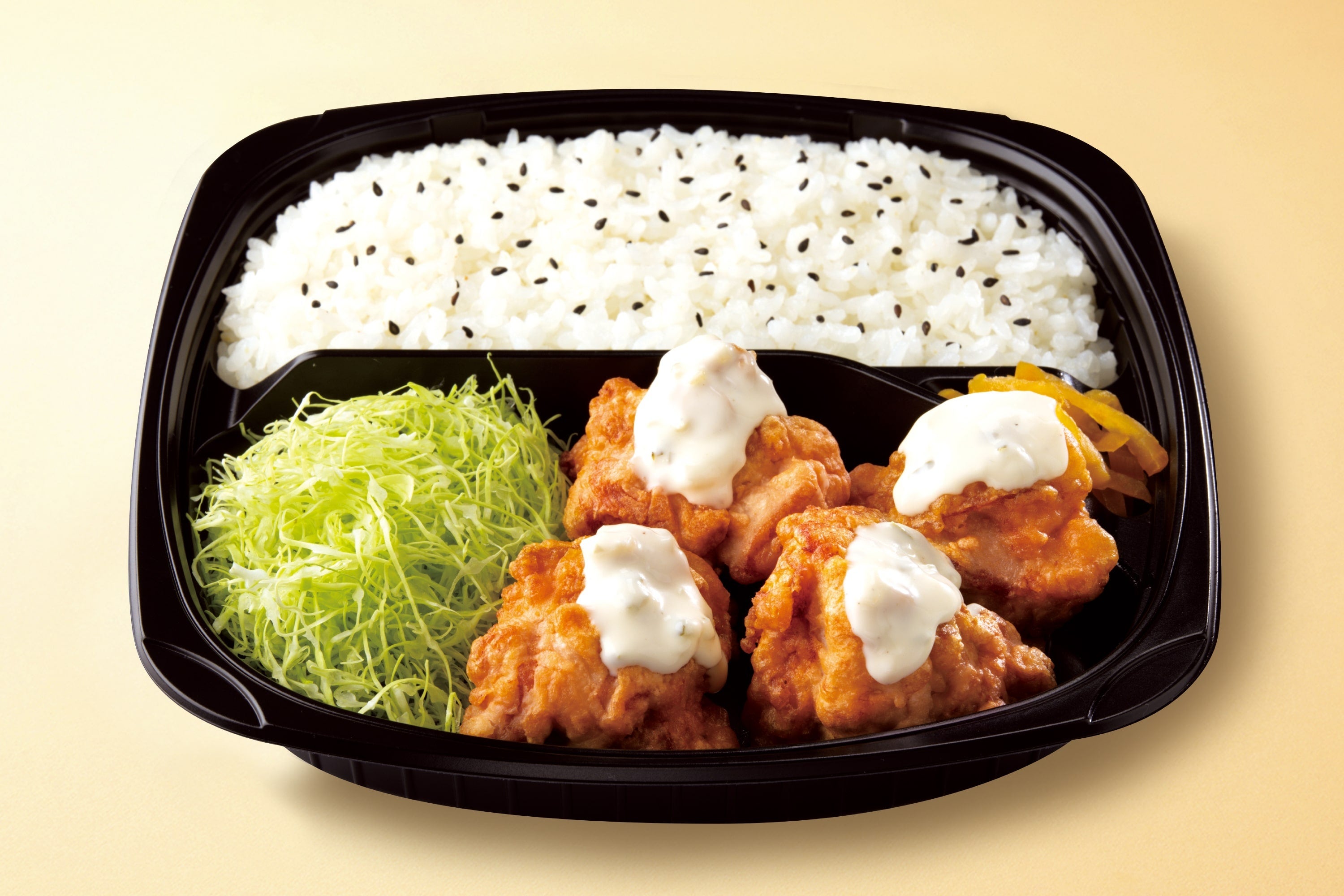 オリジン弁当　食品サンプル 期間限定で1個増量！】「お値段そのまま！唐揚げ1個増量