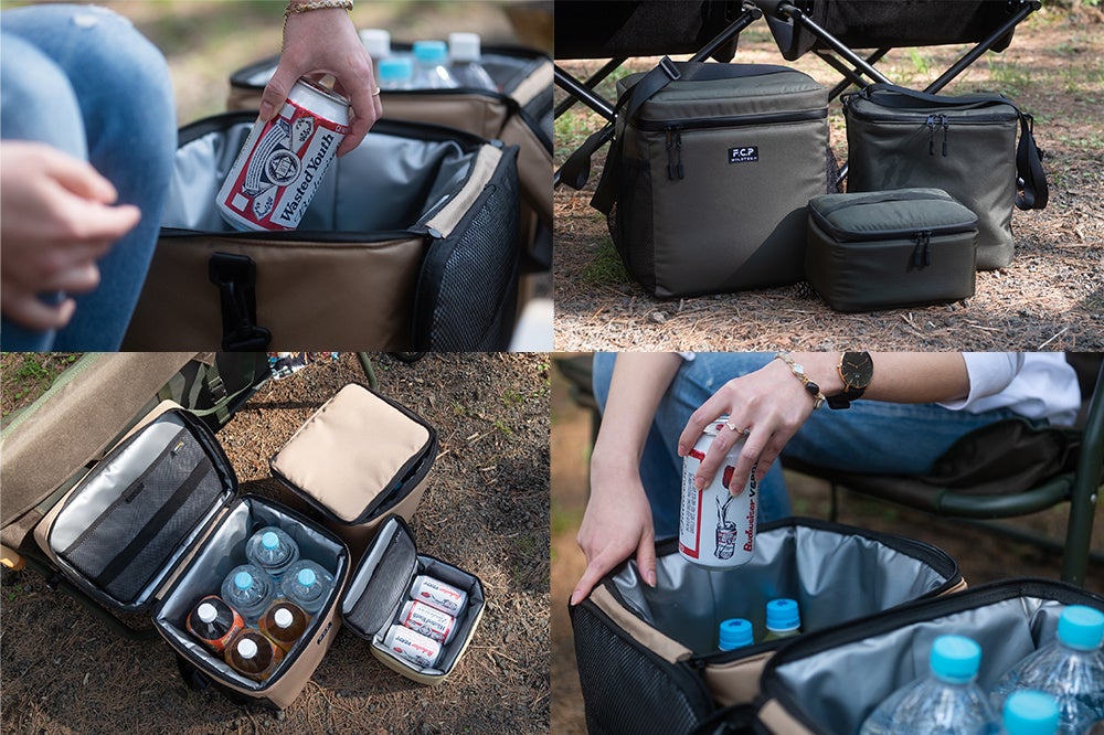 底面には防水性に優れたターポリンを採用