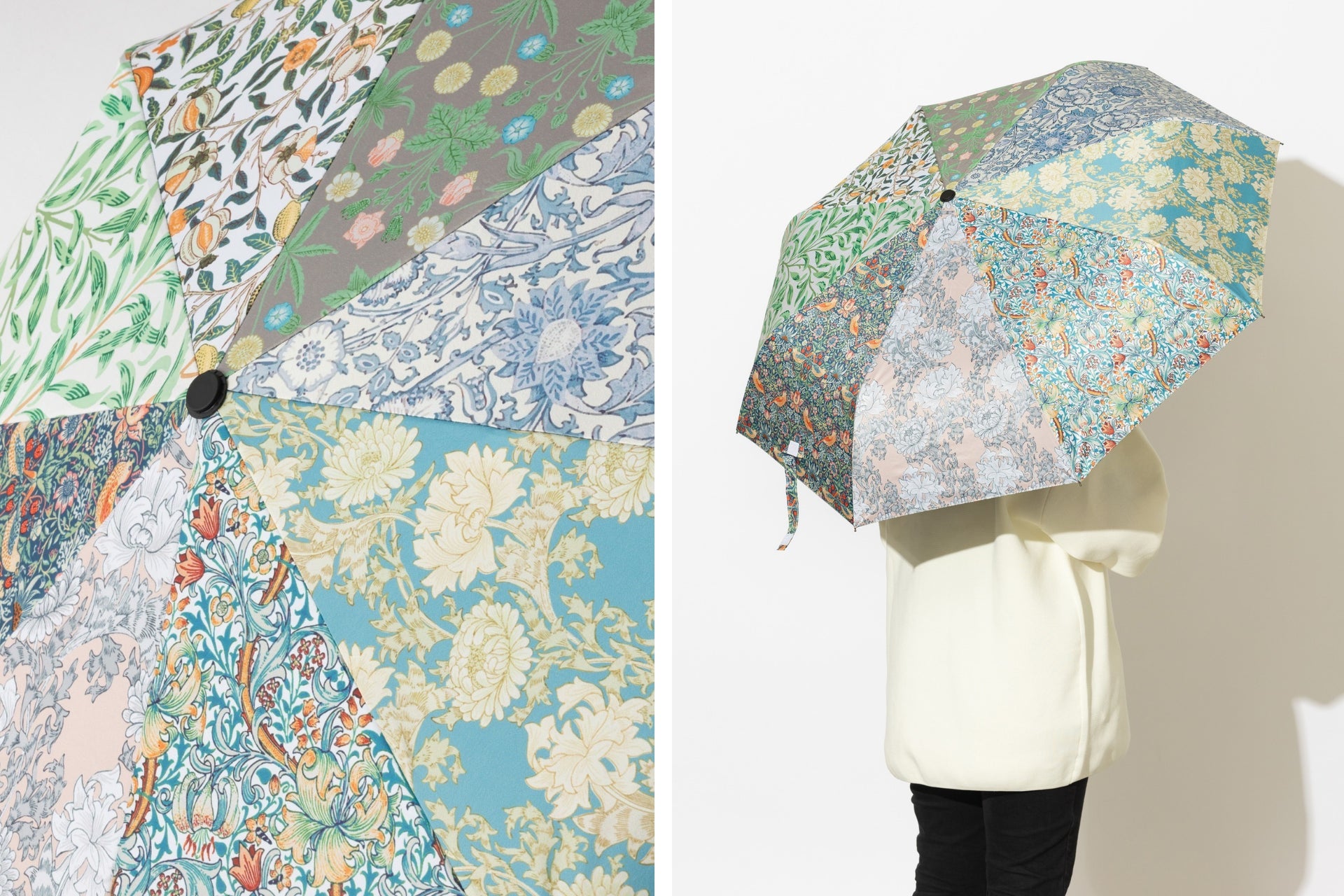 ウィリアム・モリス」デザインの晴れ雨兼用折りたたみ傘が新登場 ウィリアム・モリス」デザインの晴れ雨兼用折りたたみ傘が新登場