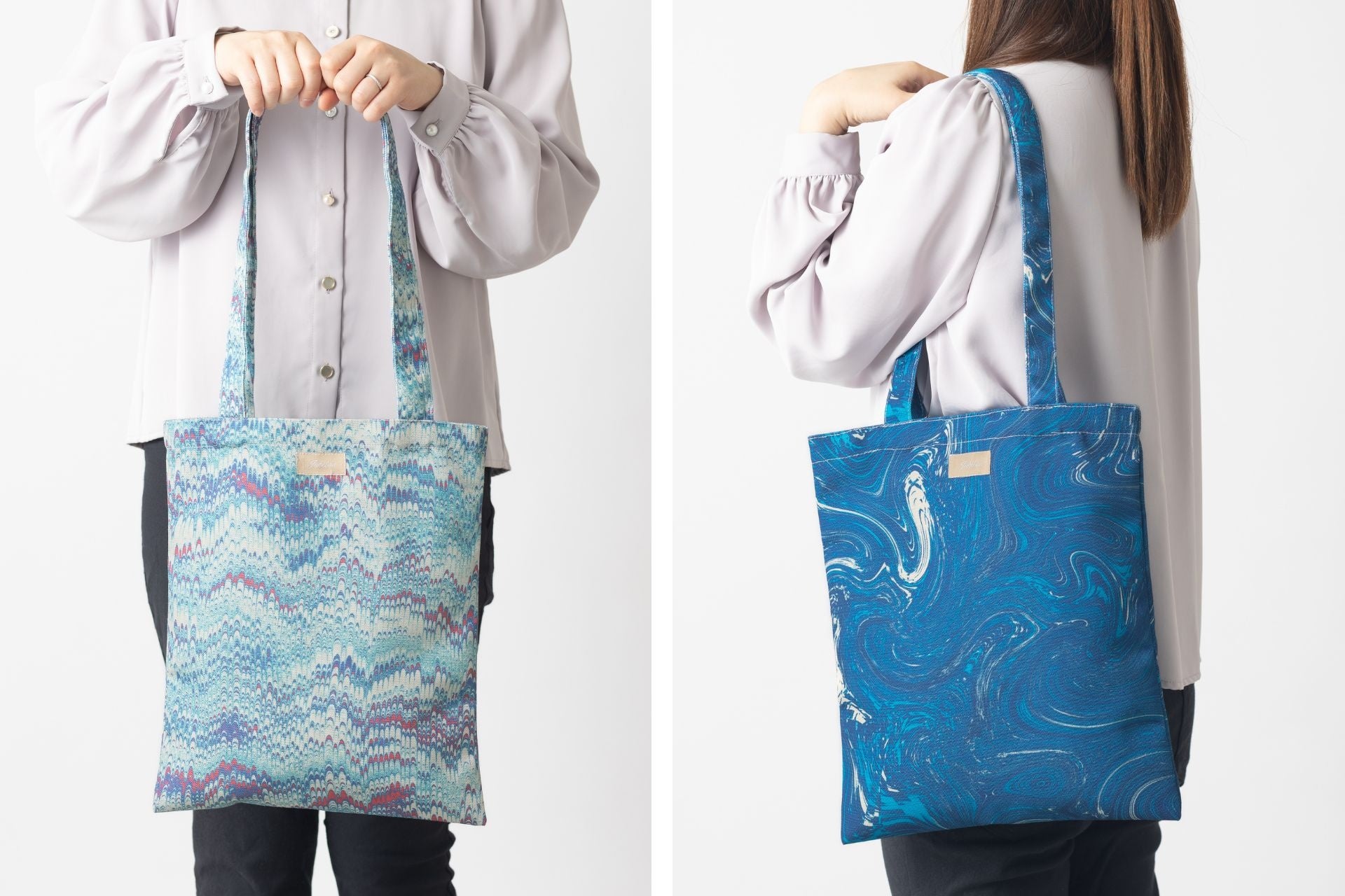 03.ライトブルー(左)、05.ブルー(右)