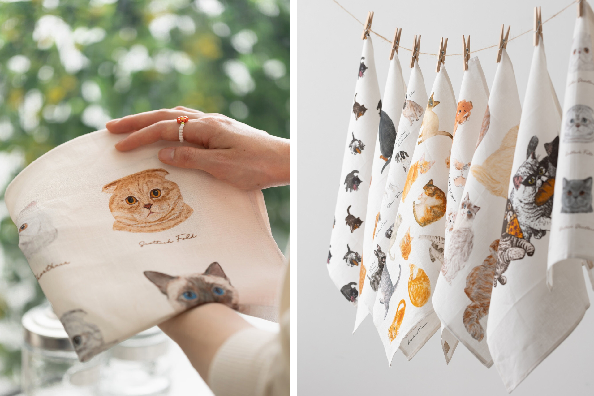 まるで持ち歩く犬猫図鑑？】雑貨ブランド「Jubilee」からリネン素材の