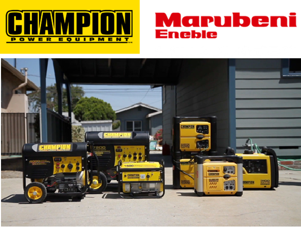 ７月１８日発送 韋駄天evolution力EVOネオチャンプ８本高出力大容量育成 北米累計販売数250万台突破！チャンピオン製ポータブル発電機を