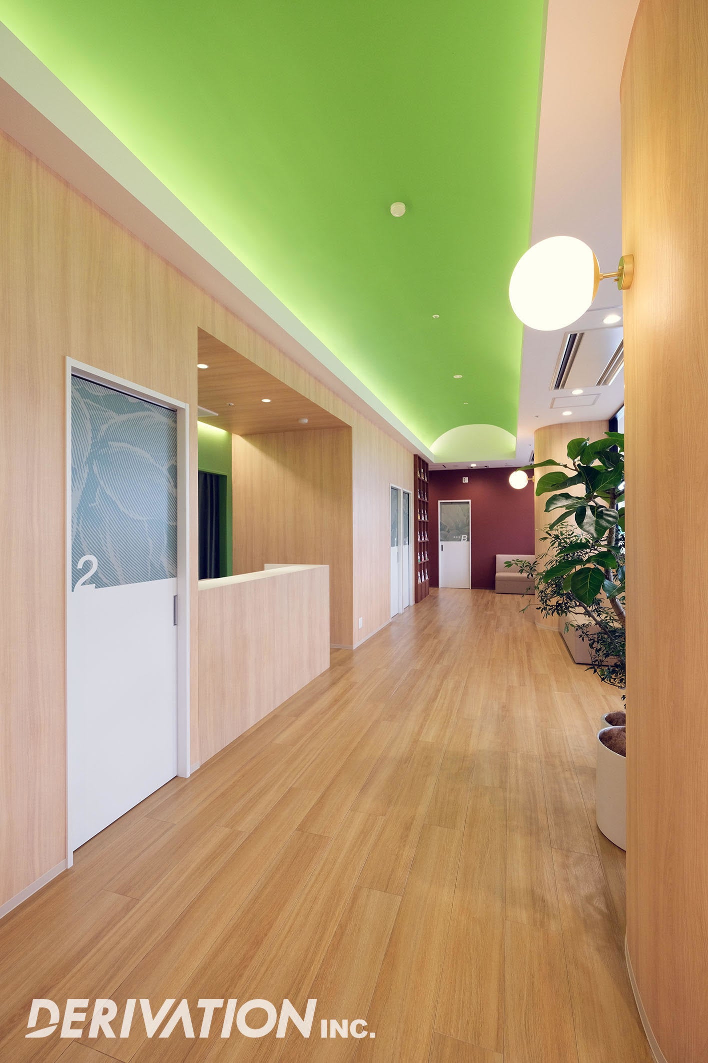 清潔感あふれる院内