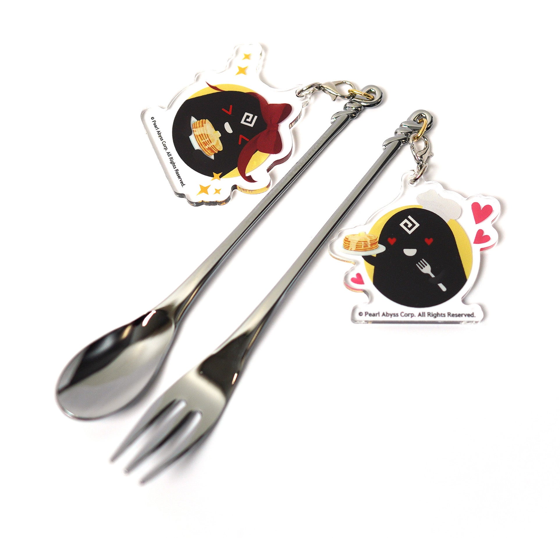 参加特典：オリジナルティースプーン&フォークセット