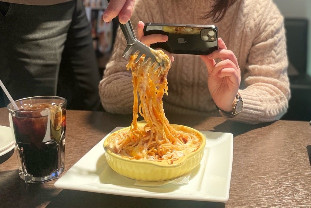 ▲ルーム内での写真撮影