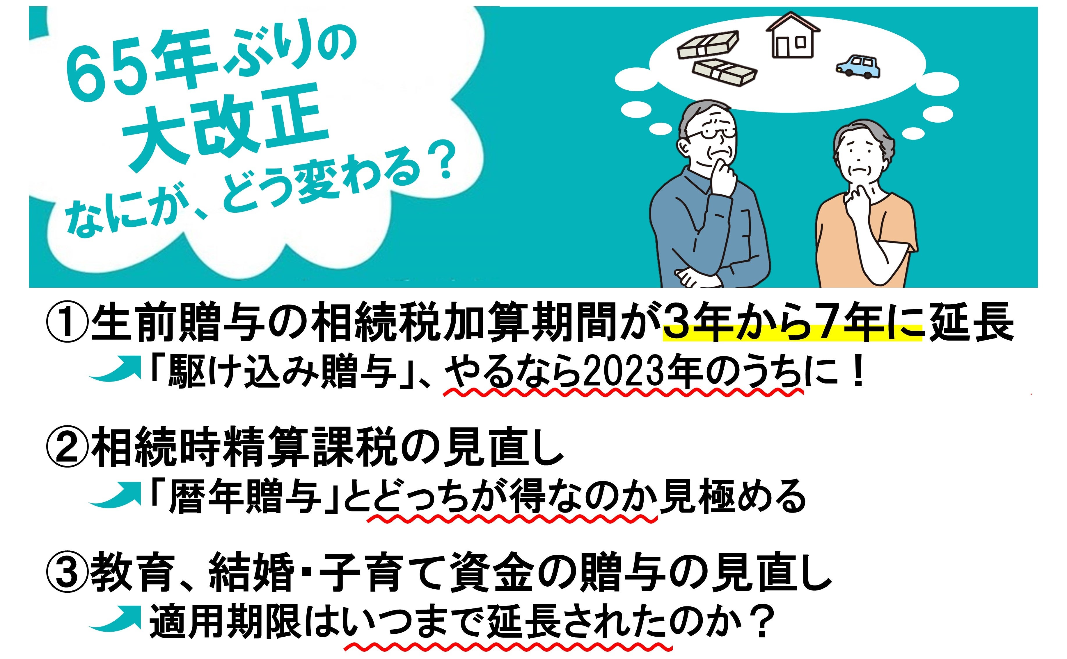 65年ぶりの大改正でも慌てない！『【改正税法対応版】「生前贈与