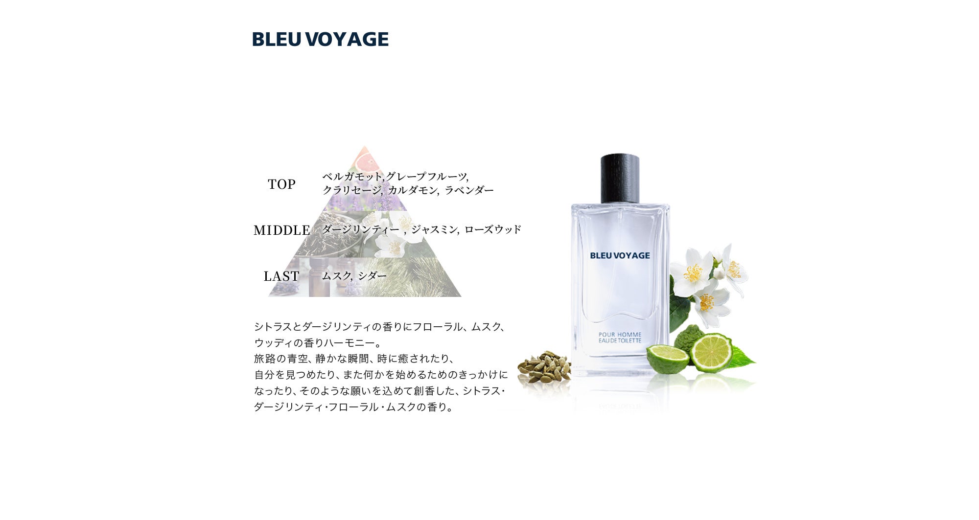 BLEU VOYAGE 香調