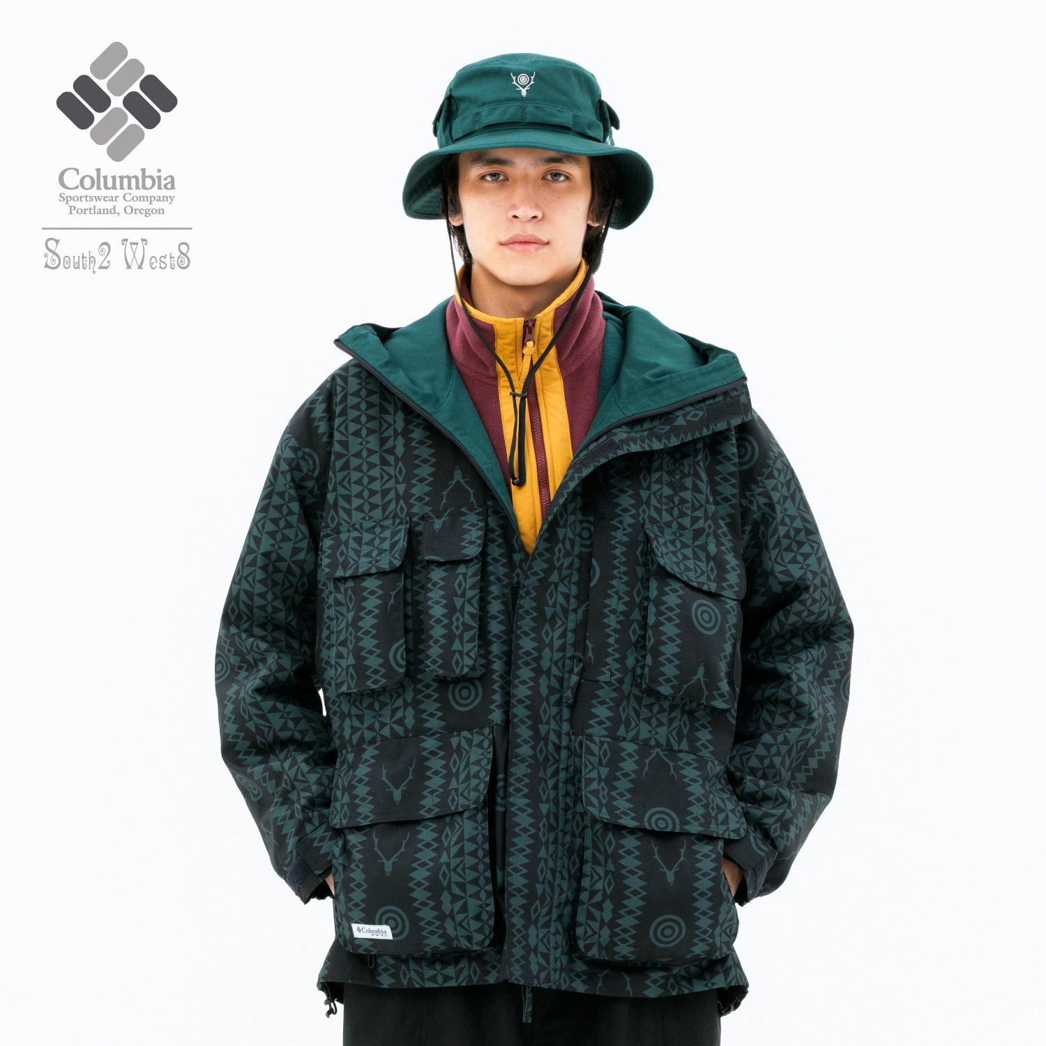 〈SOUTH2 WEST8〉x〈Columbia〉コラボレーションプロダクト 10月9日(金) 11:30より発売