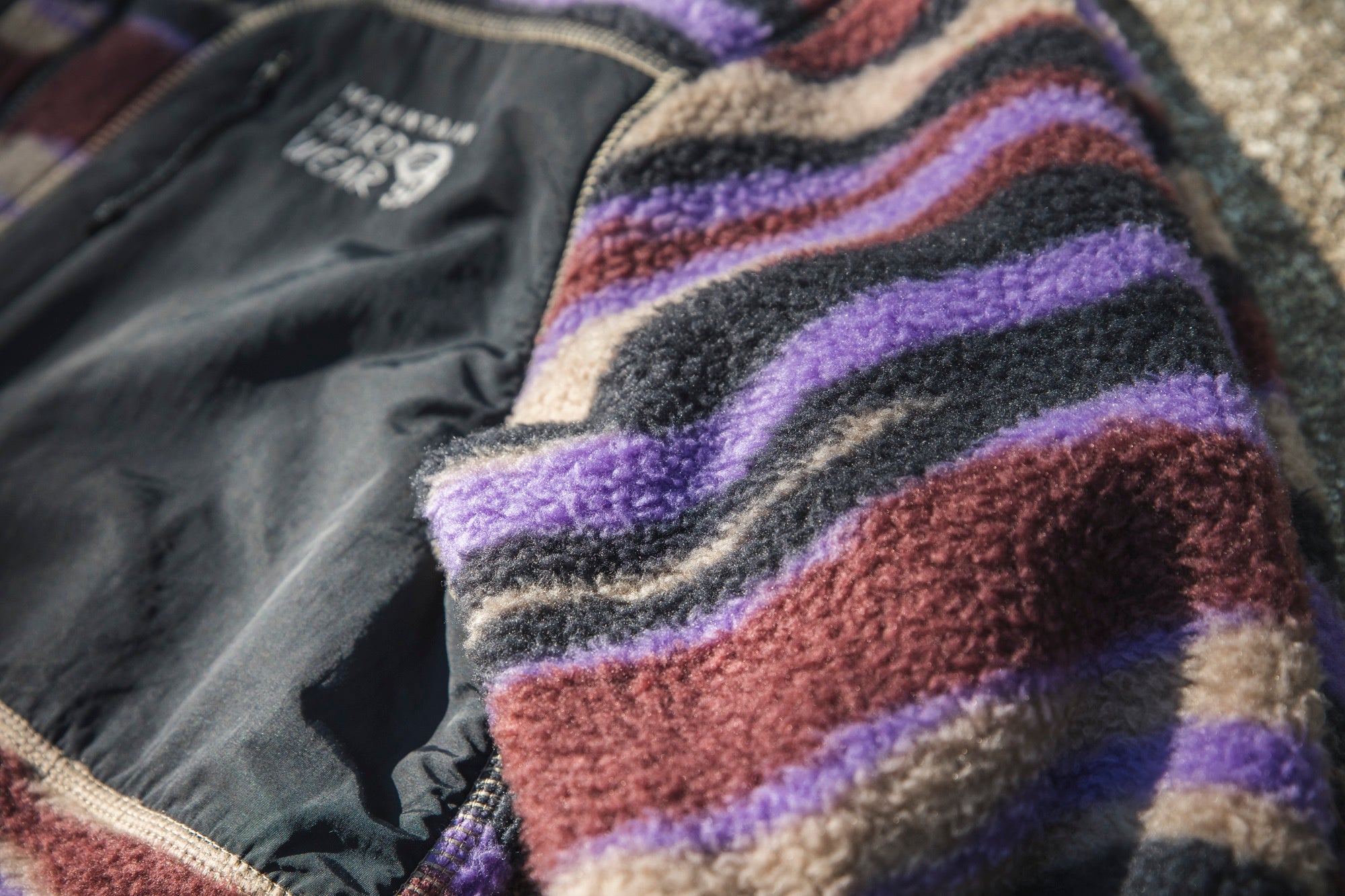 ボリューム感のあるシェルパフリース