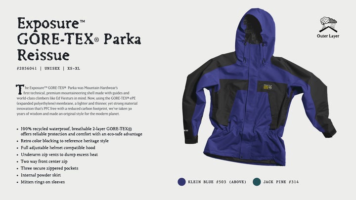 ブランド創立30周年を迎える 『MOUNTAIN HARDWEAR』より創業当時 ブランド創立30周年を迎える 『MOUNTAIN HARDWEAR』より創業当時