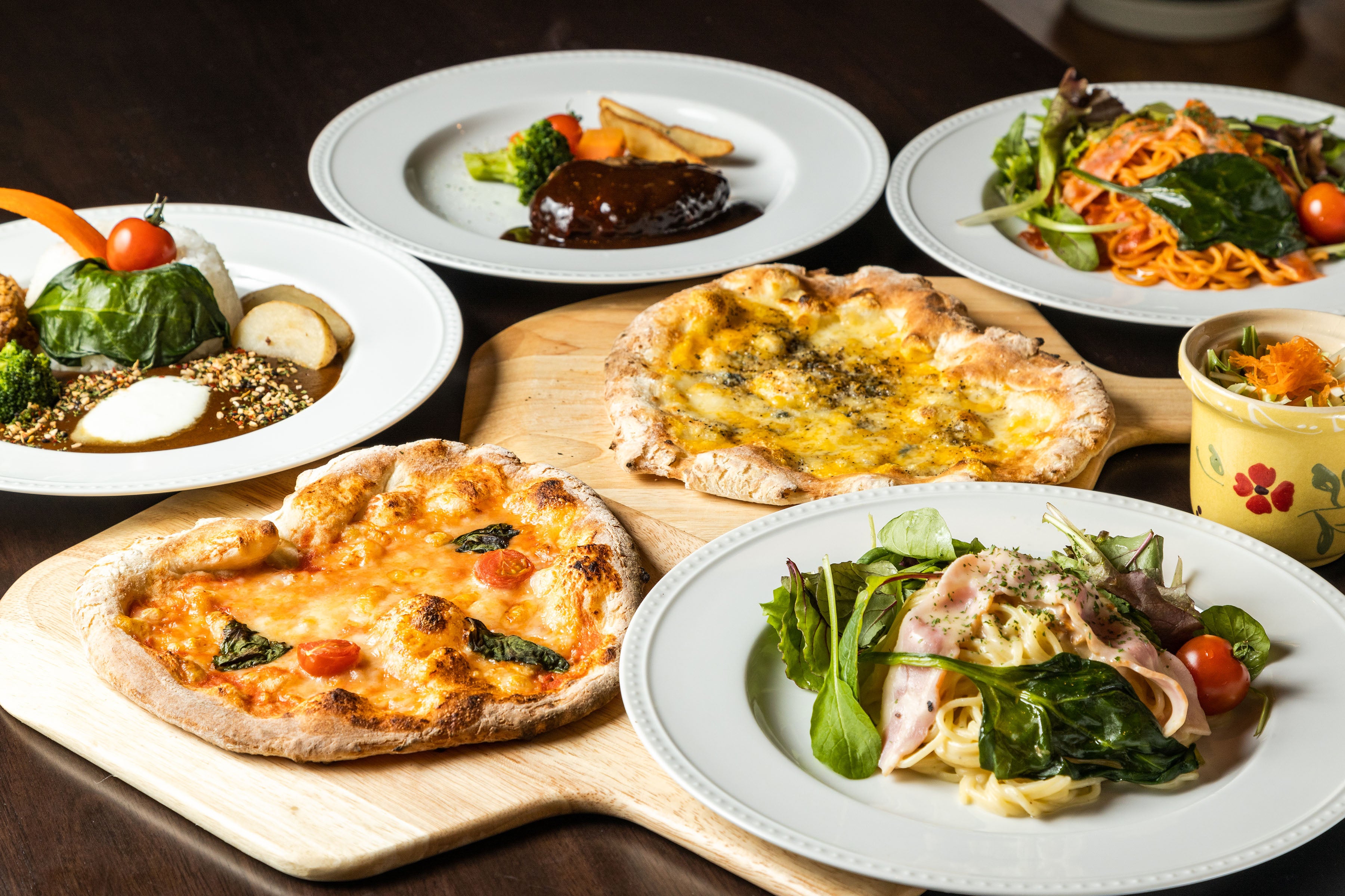 那須高原バル　料理集合