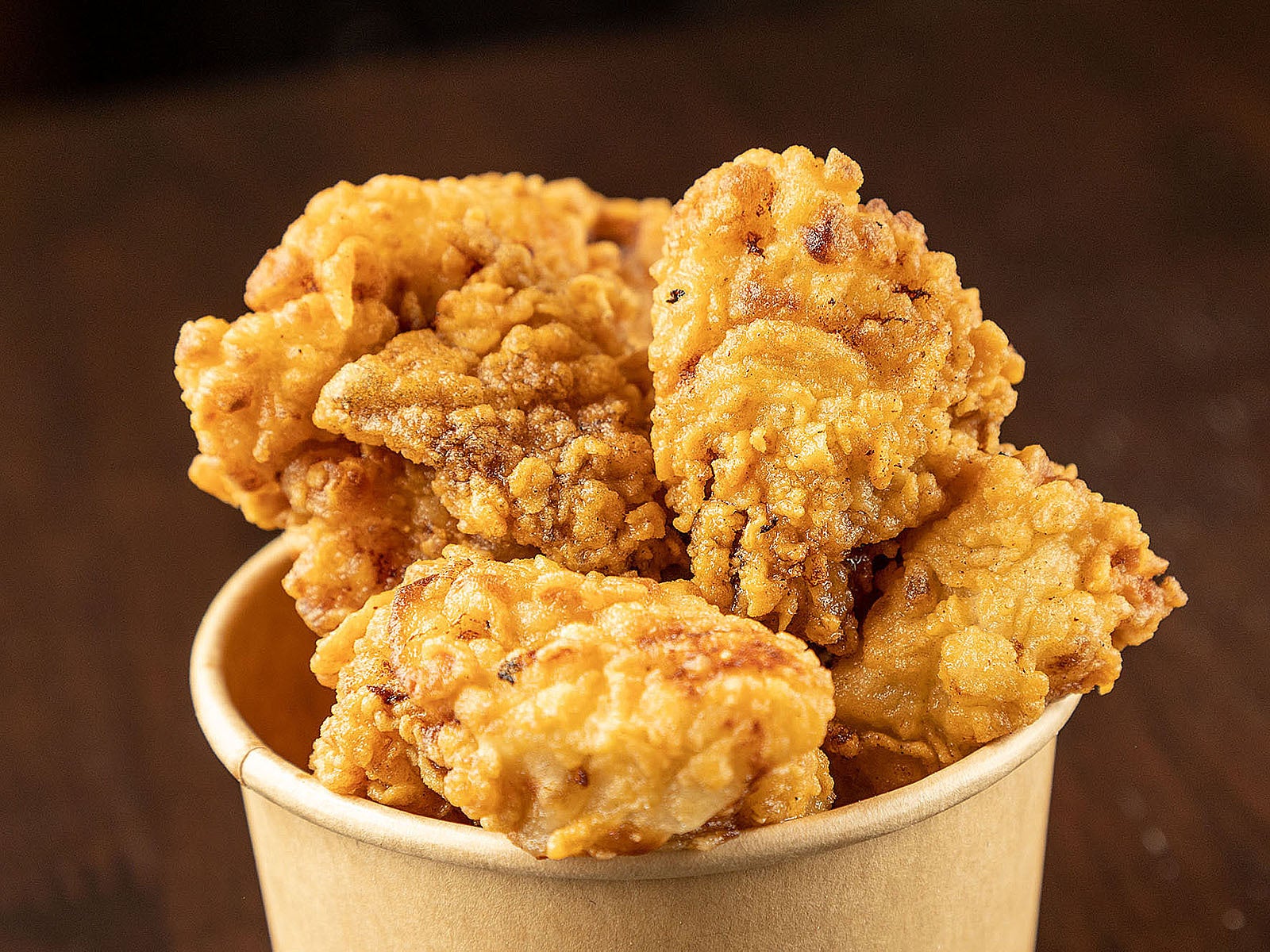 那須みそで漬け込んだ那須鶏の唐揚げ