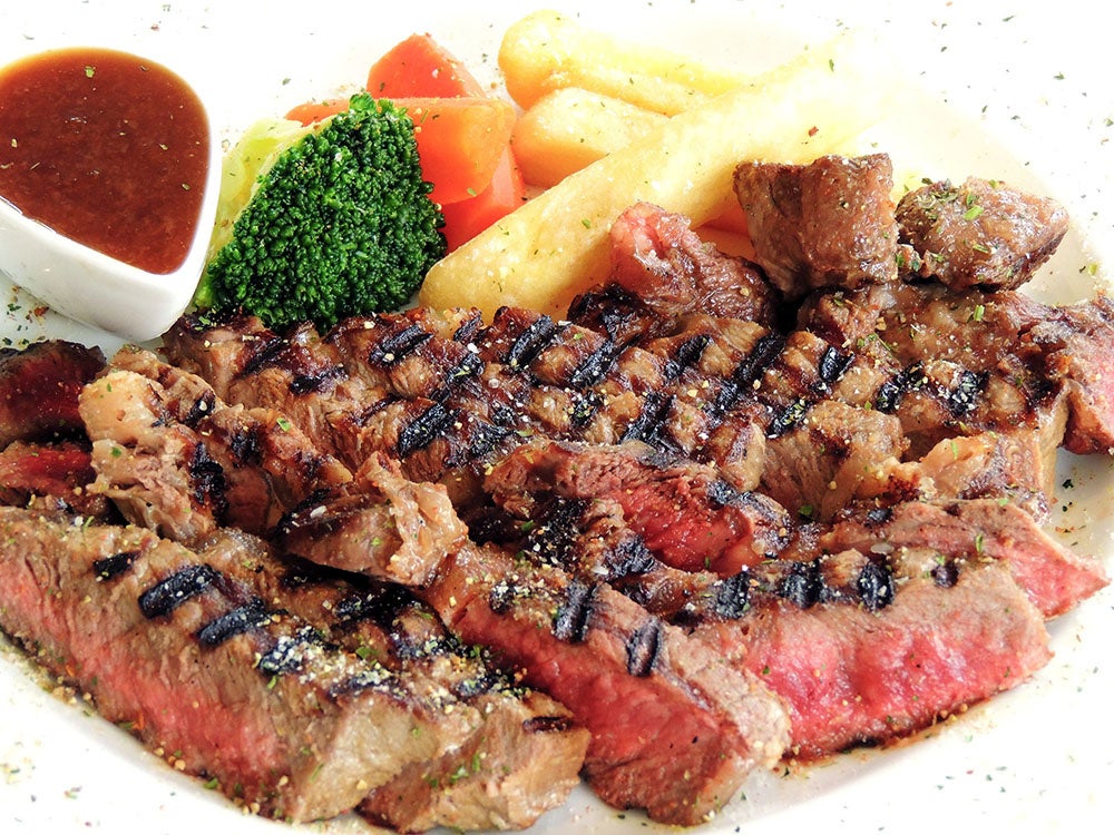 那須高原バル 牛ステーキ