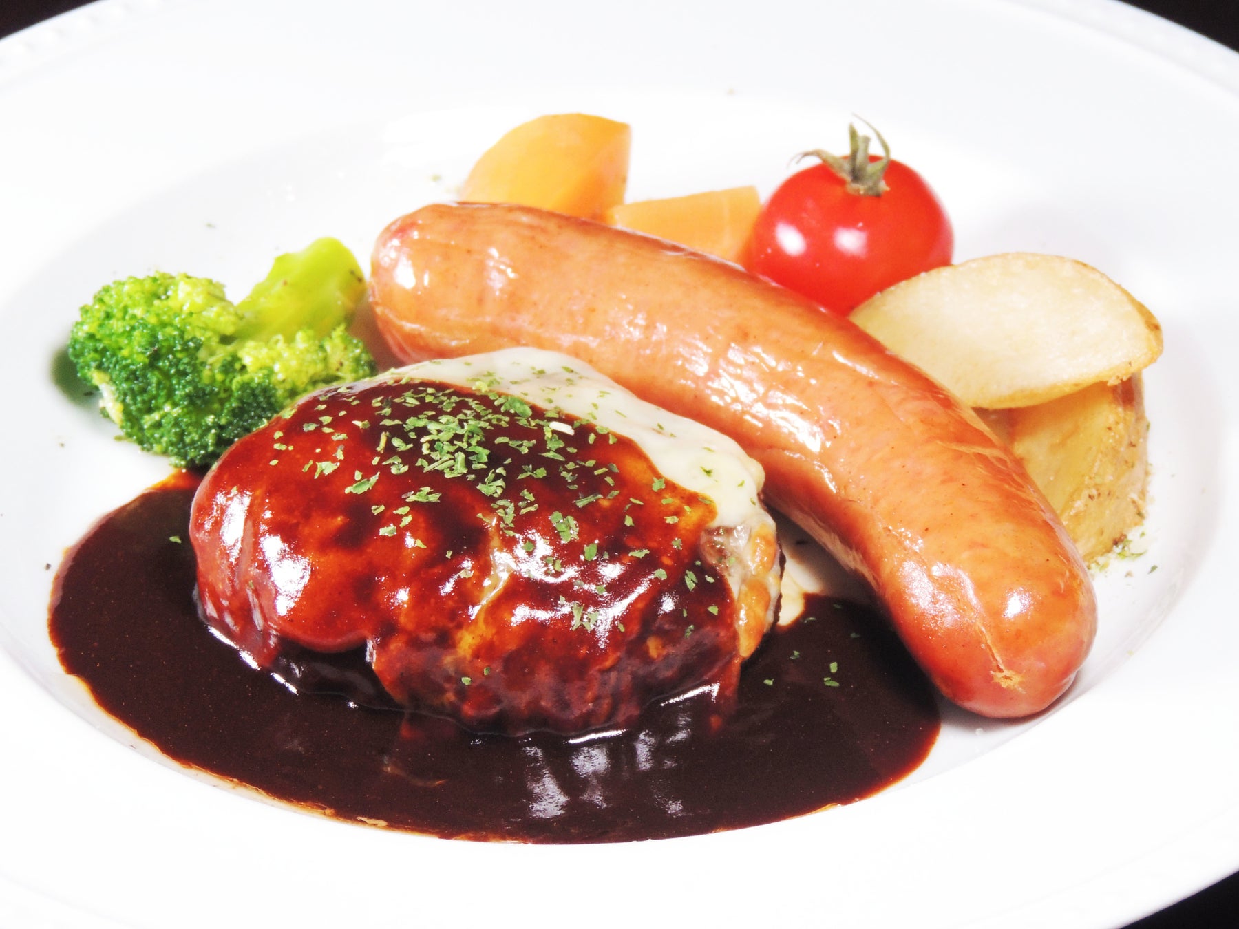 那須高原和牛ハンバーグ ブルスト付