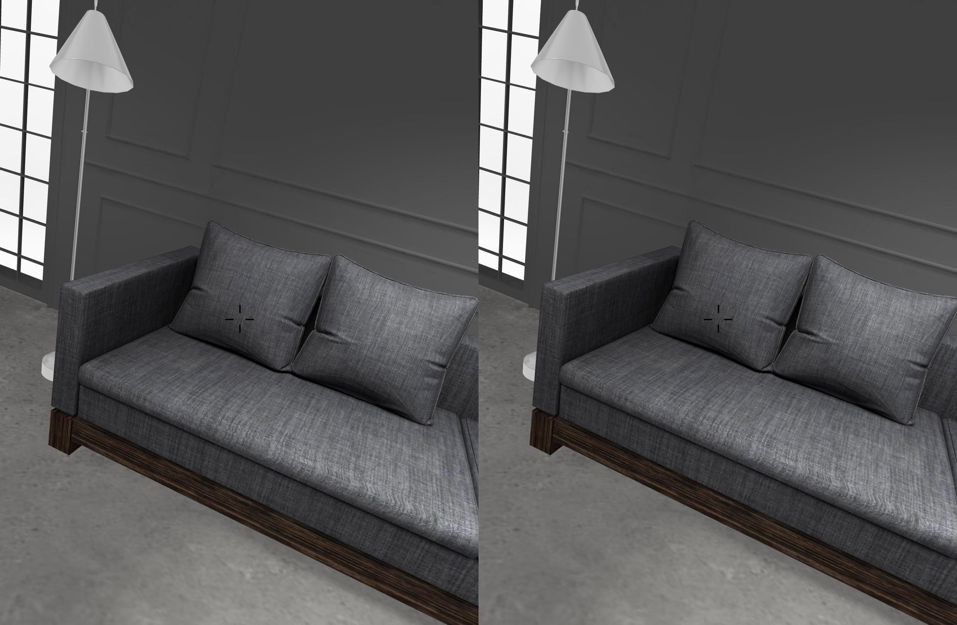 だれでもシミュレータ例:インテリア:VR表示