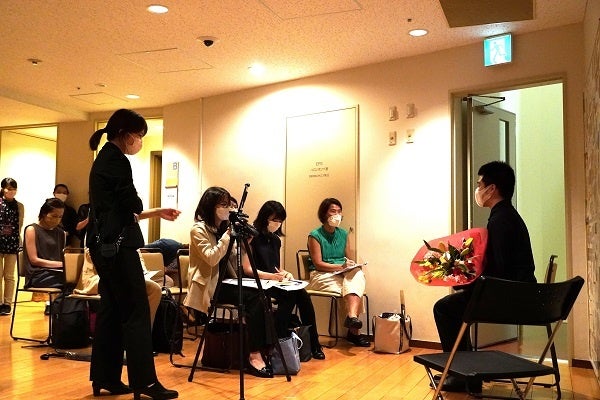 グランプリ記者会見の様子