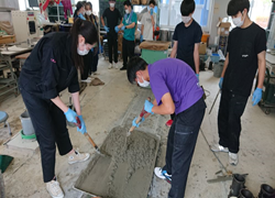 コンクリート実験