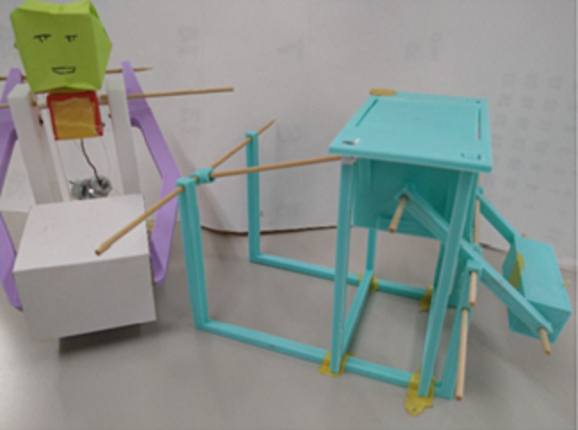 3Dプリンターにより試作した機構部