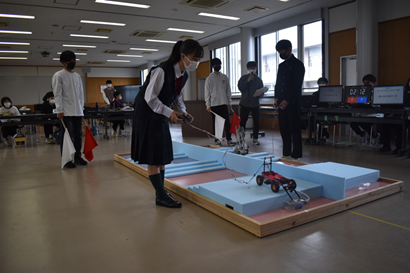 大会(中学生の部)の様子