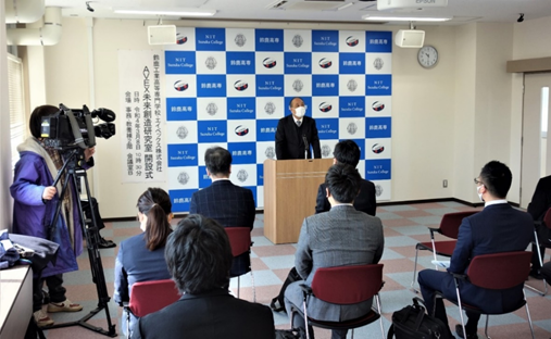 3月8日に鈴鹿高専にてエイベックス株式会社とのK-Team開設式