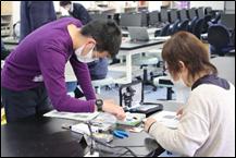 学生もサポート役として参加しました