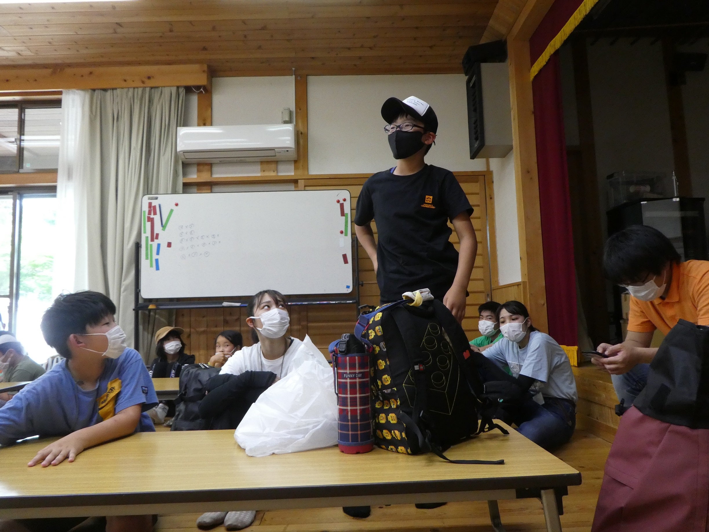 堂々とした感想発表