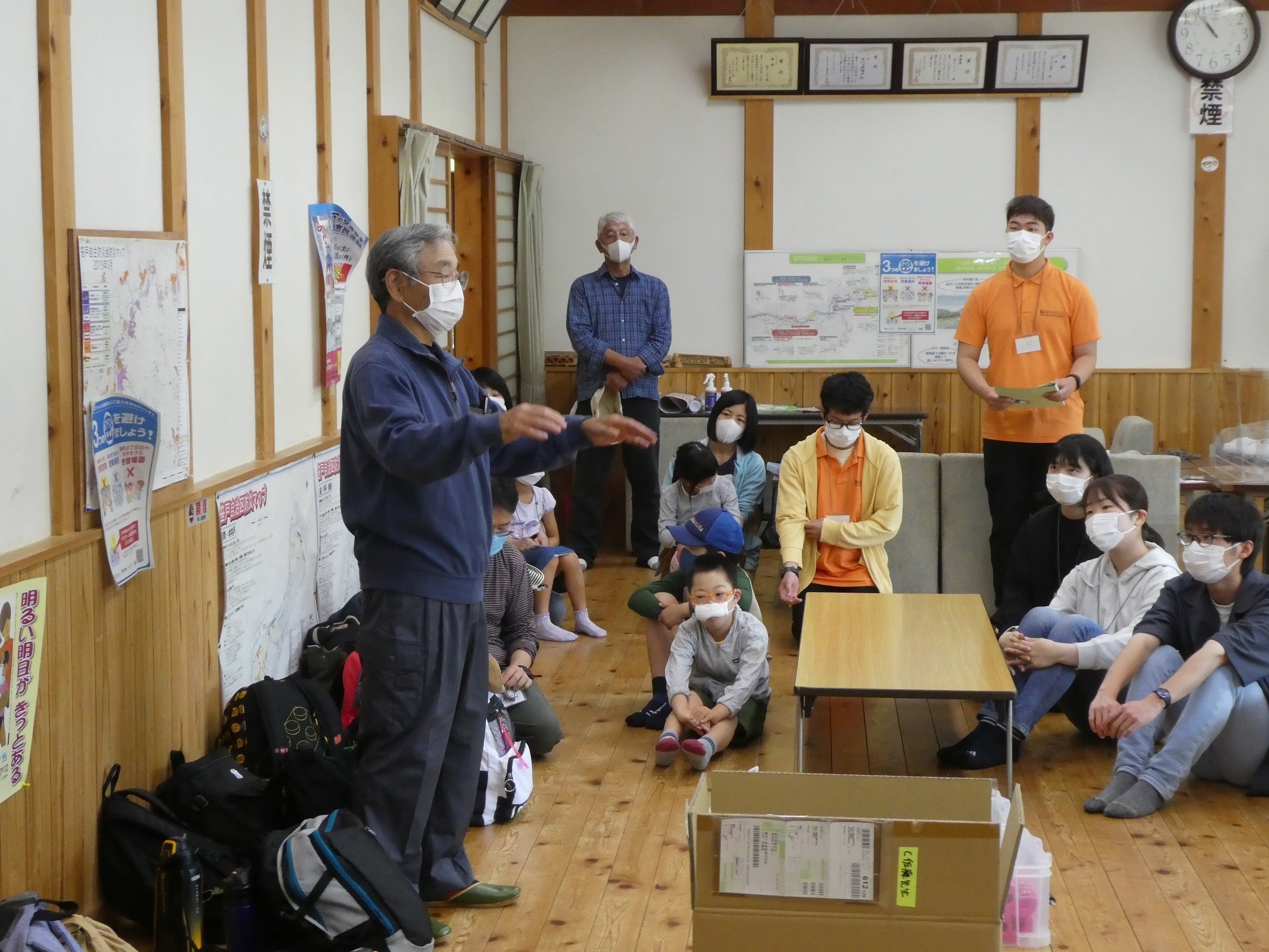 地域住民の代表の方による 歓迎の挨拶