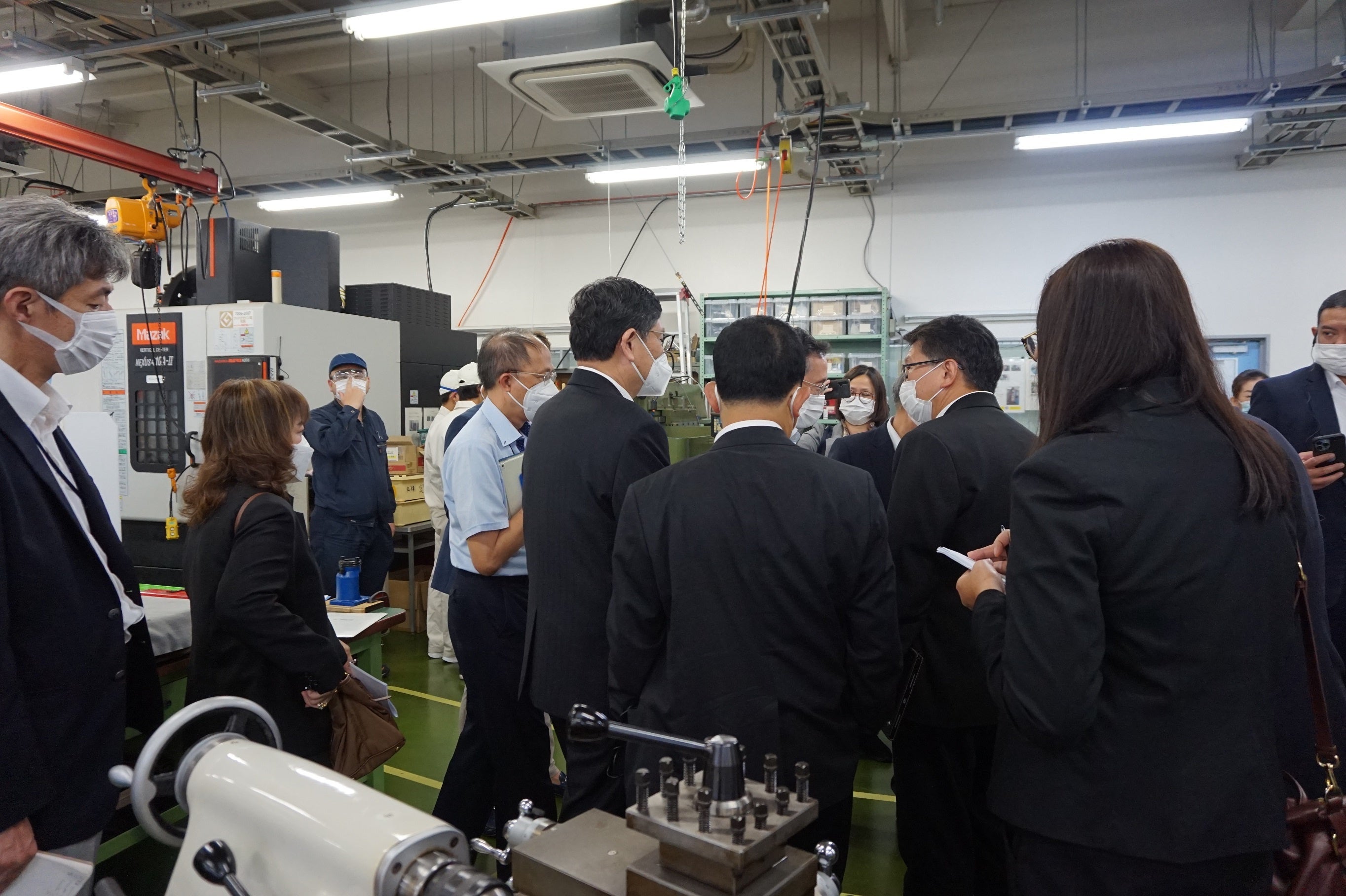 施設見学（流体実験室）