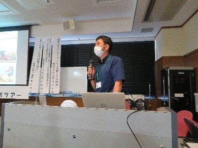 ⑤講演を行う森田講師