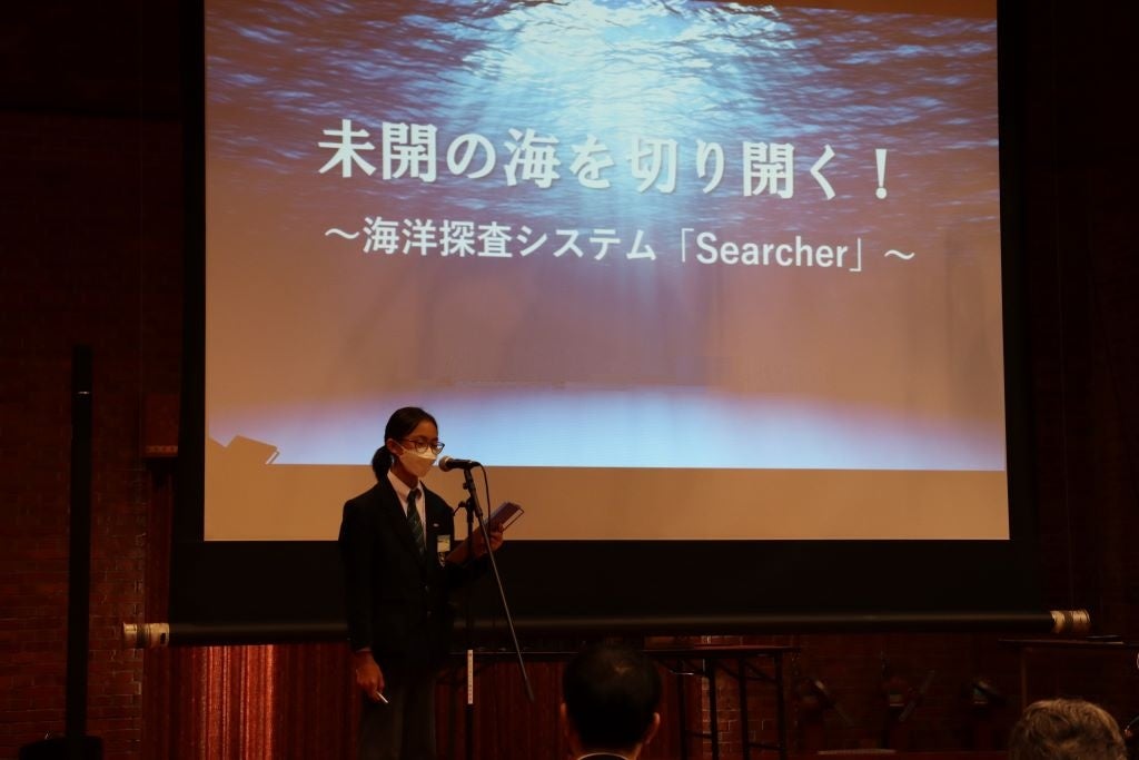 アイディア部門の発表の様子