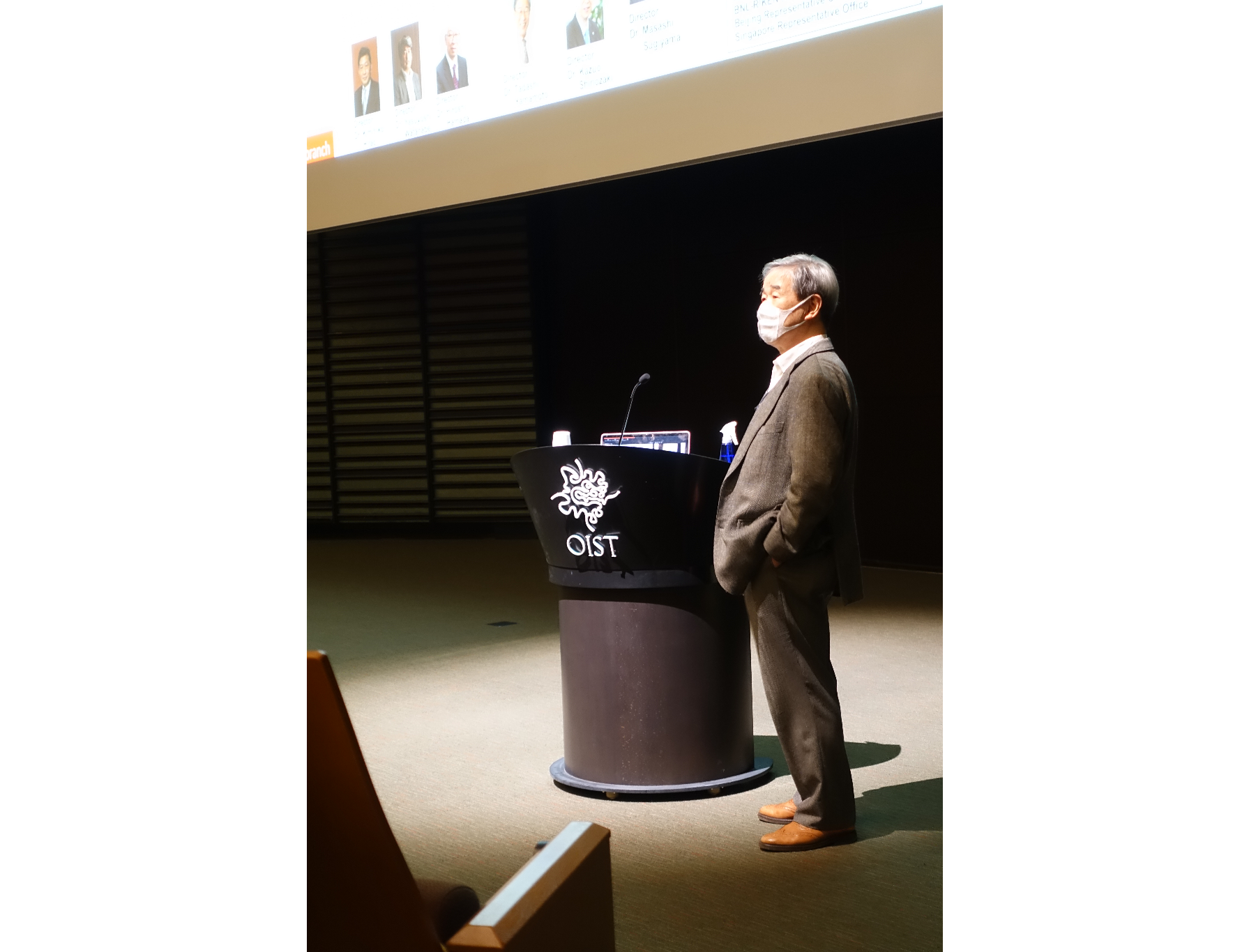 山本雅先生のご講演の様子