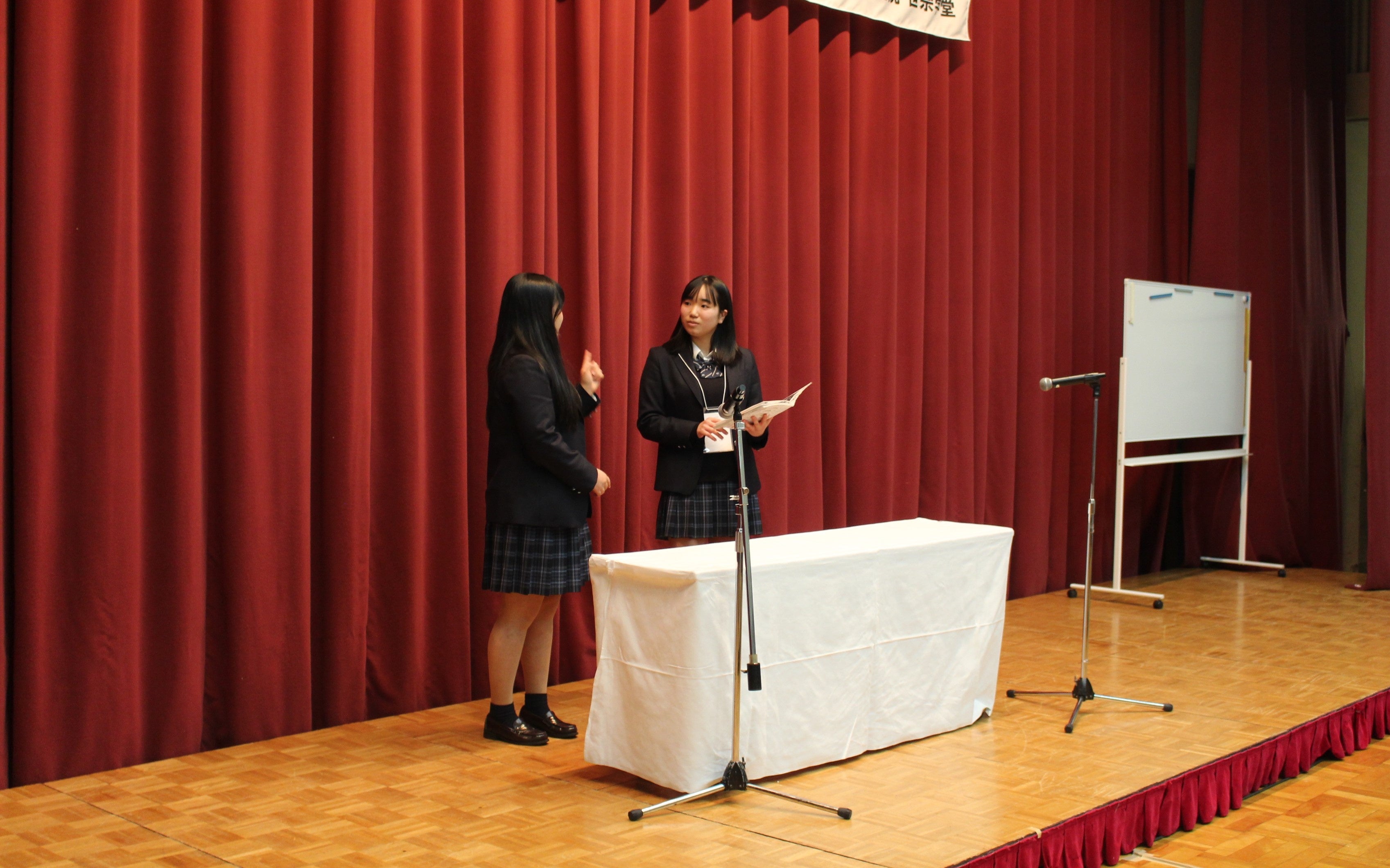 スキット部門の様子