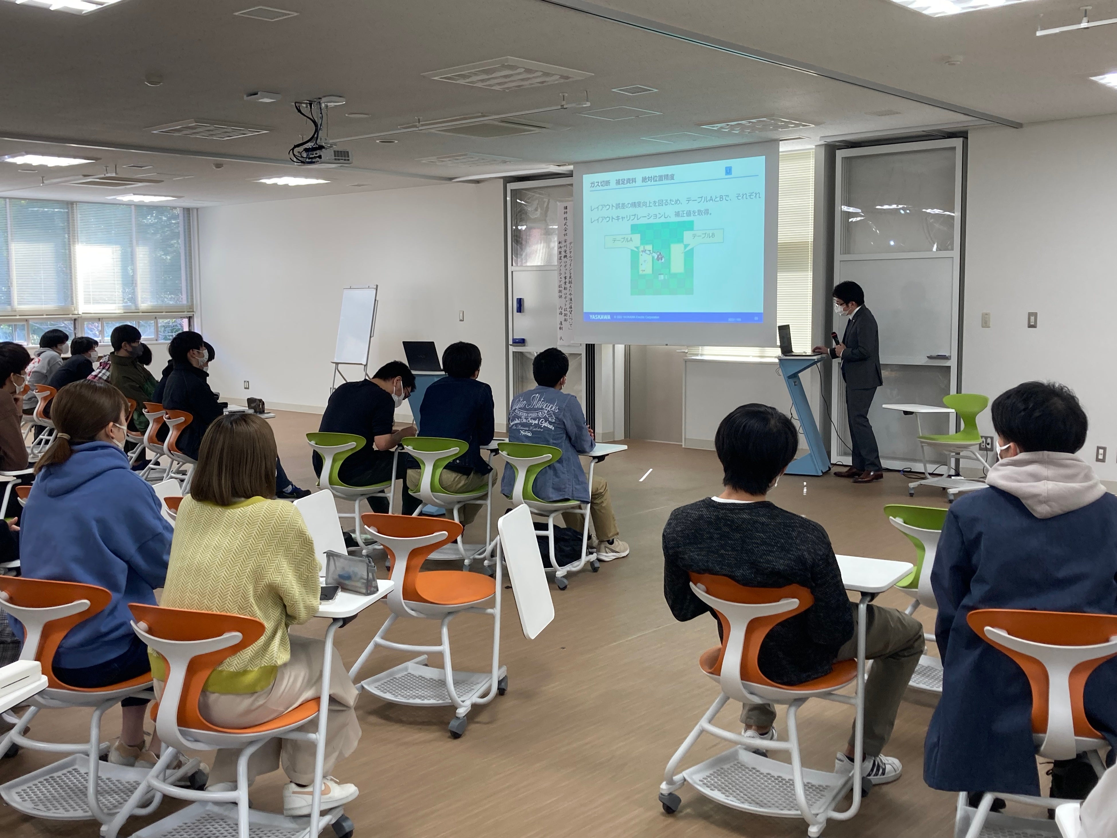 北九州高専での様子