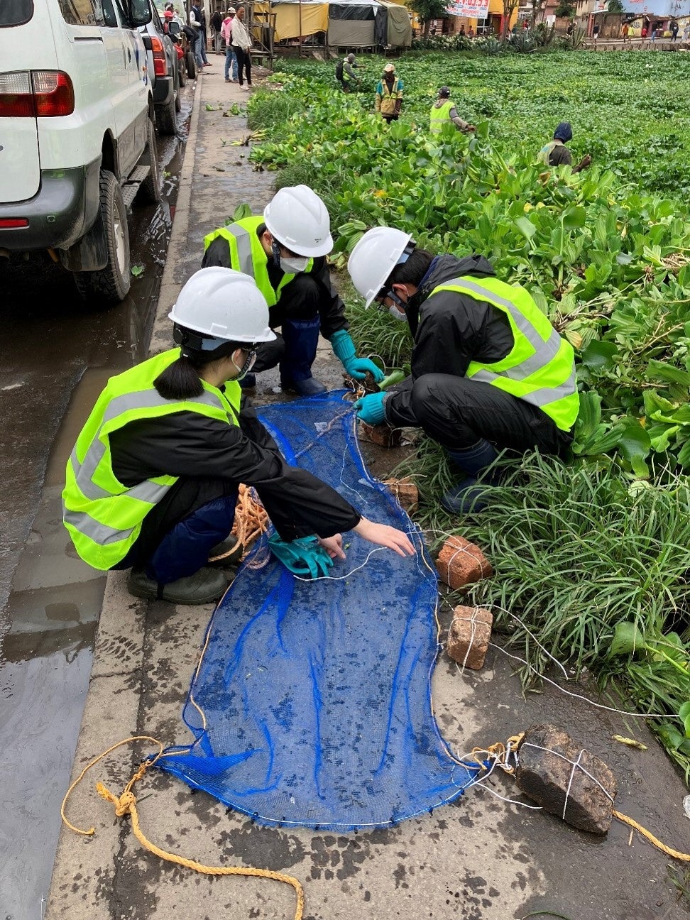 2023年1月　マダガスカル現地で実証実験