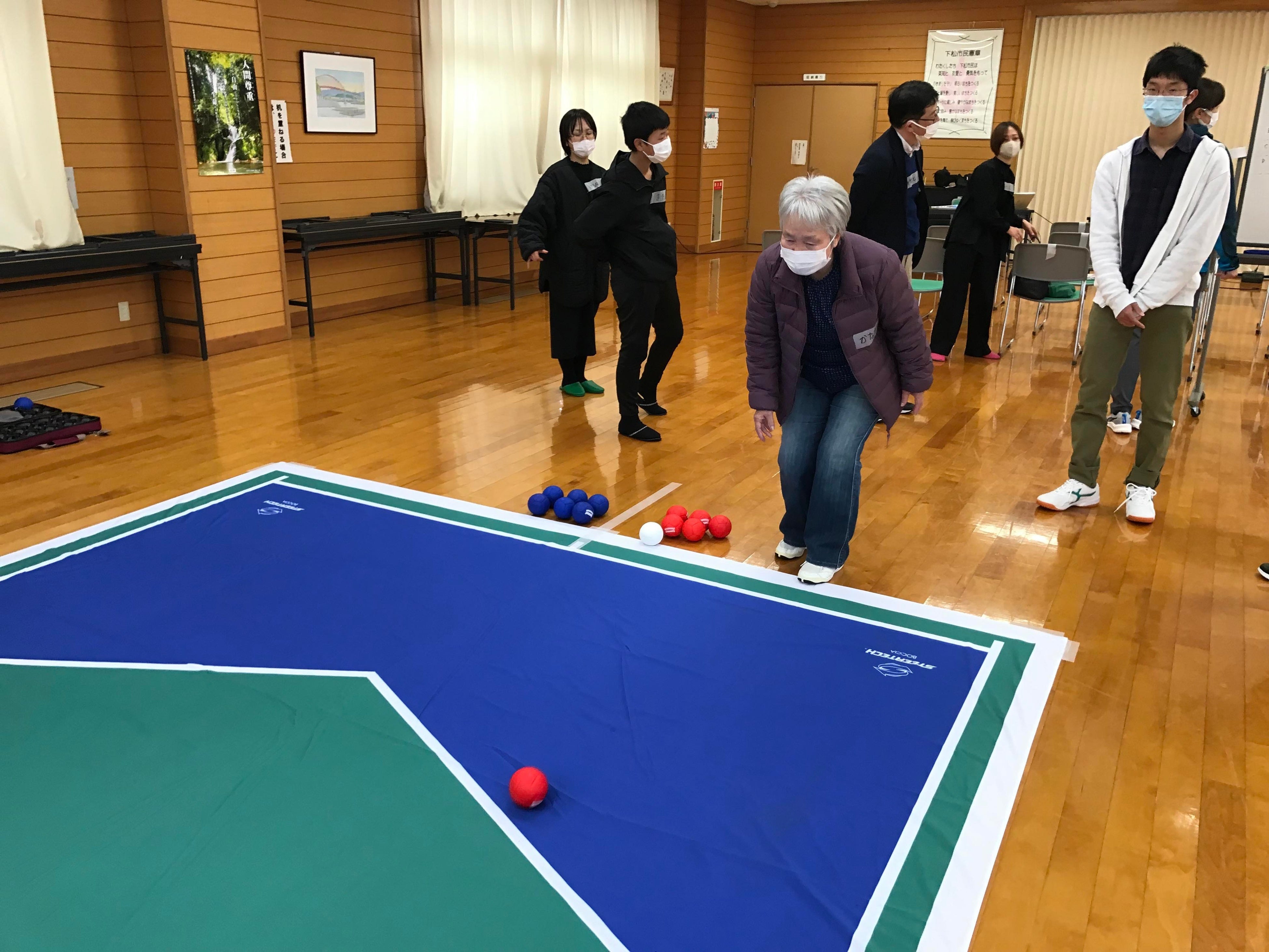 高齢者も競技に参加