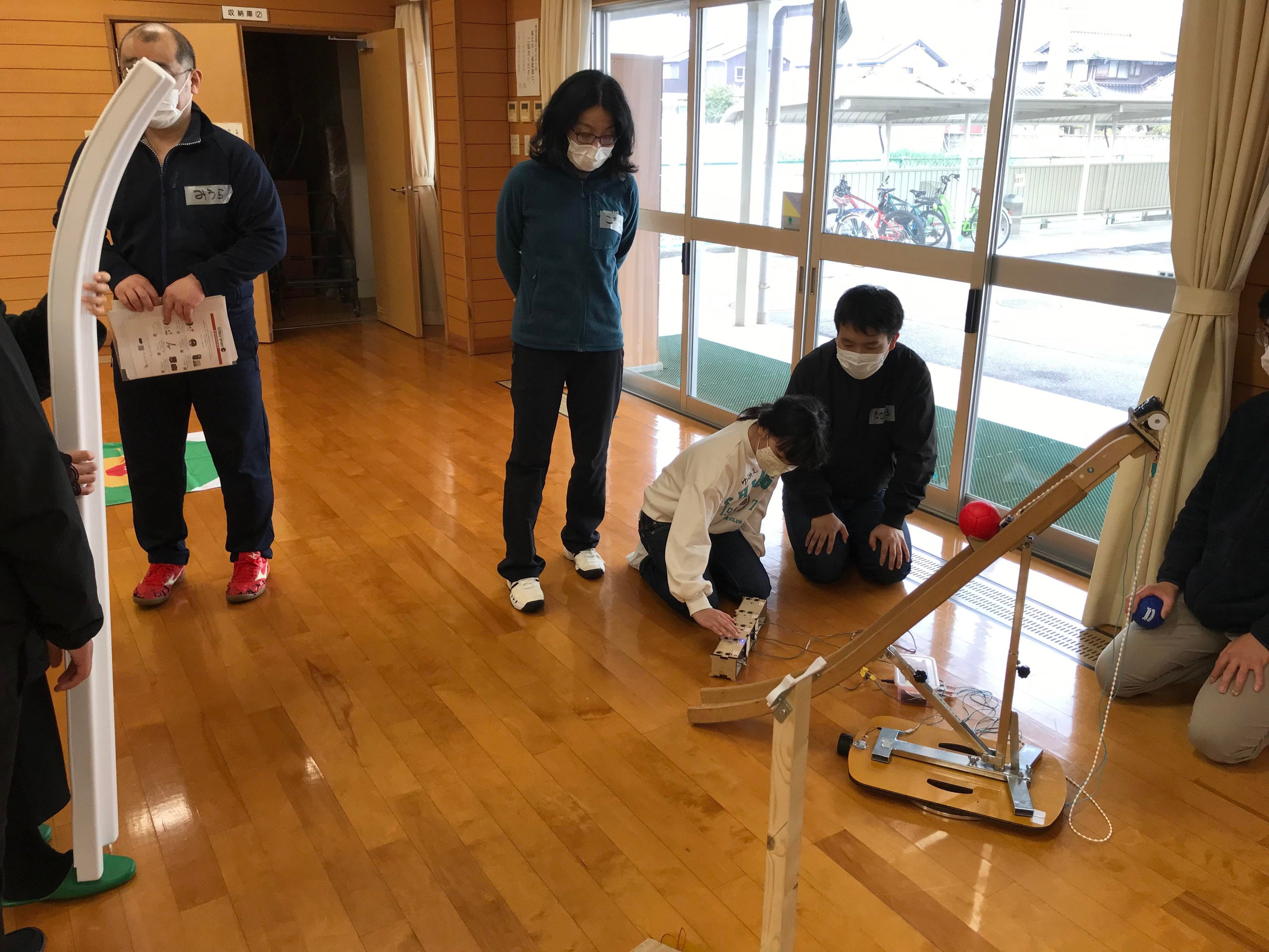 ボッチャ装置、ランプの説明