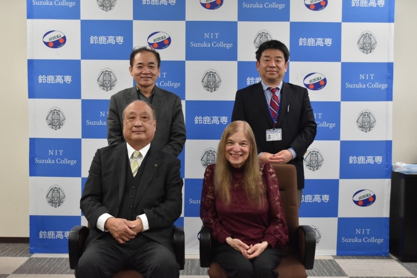 鈴鹿高専】米国Clarkson大学のBarry教授がKRISにてGEAR