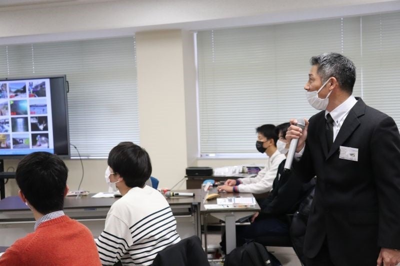 教育実習「実務家に学ぶインフラメンテナンス講座」講義風景