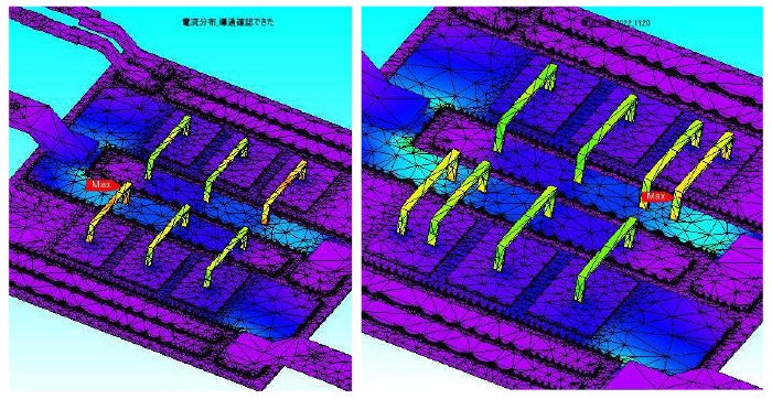 機器内の不平衡を考慮した配線の研究