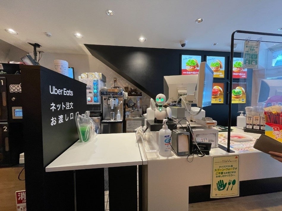 （OriHime設置イメージ）