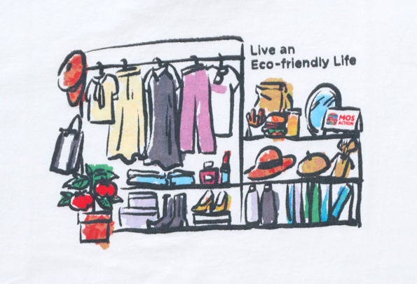 （コラボTシャツ〈ワードローブ〉）