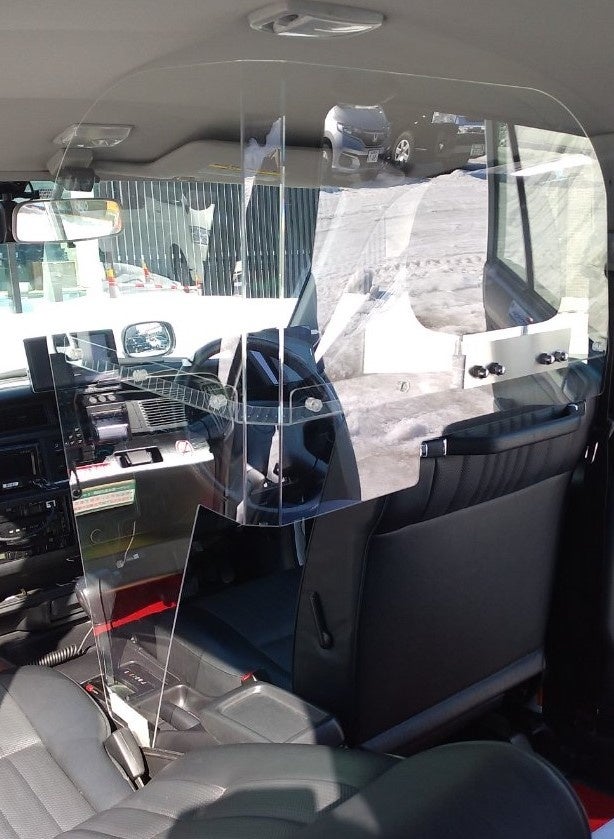 助手席側もカバーしています