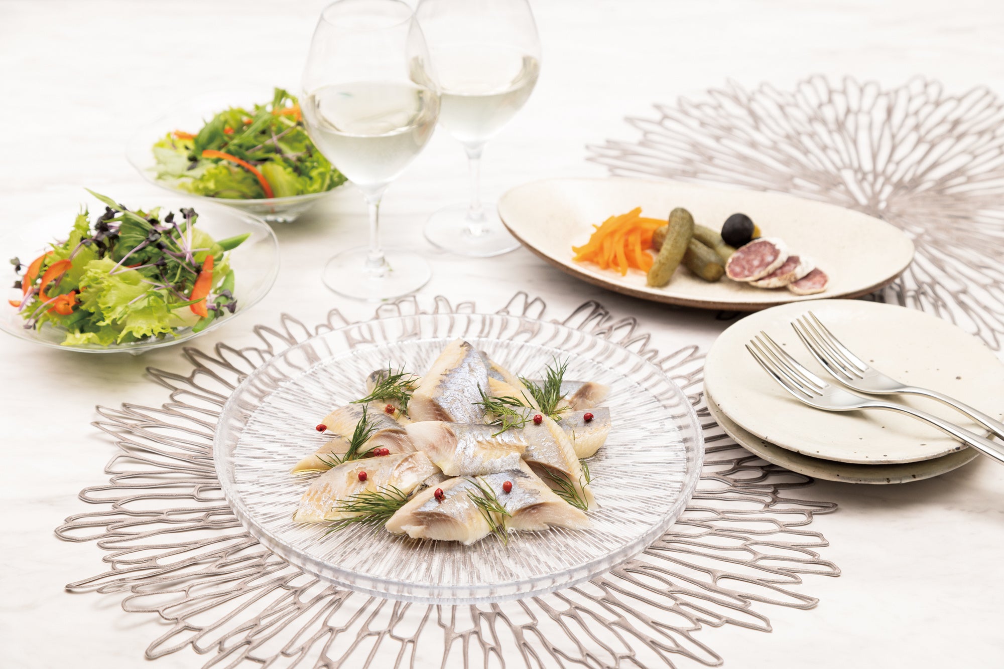 ノルウェー産にしんのワインマリネ