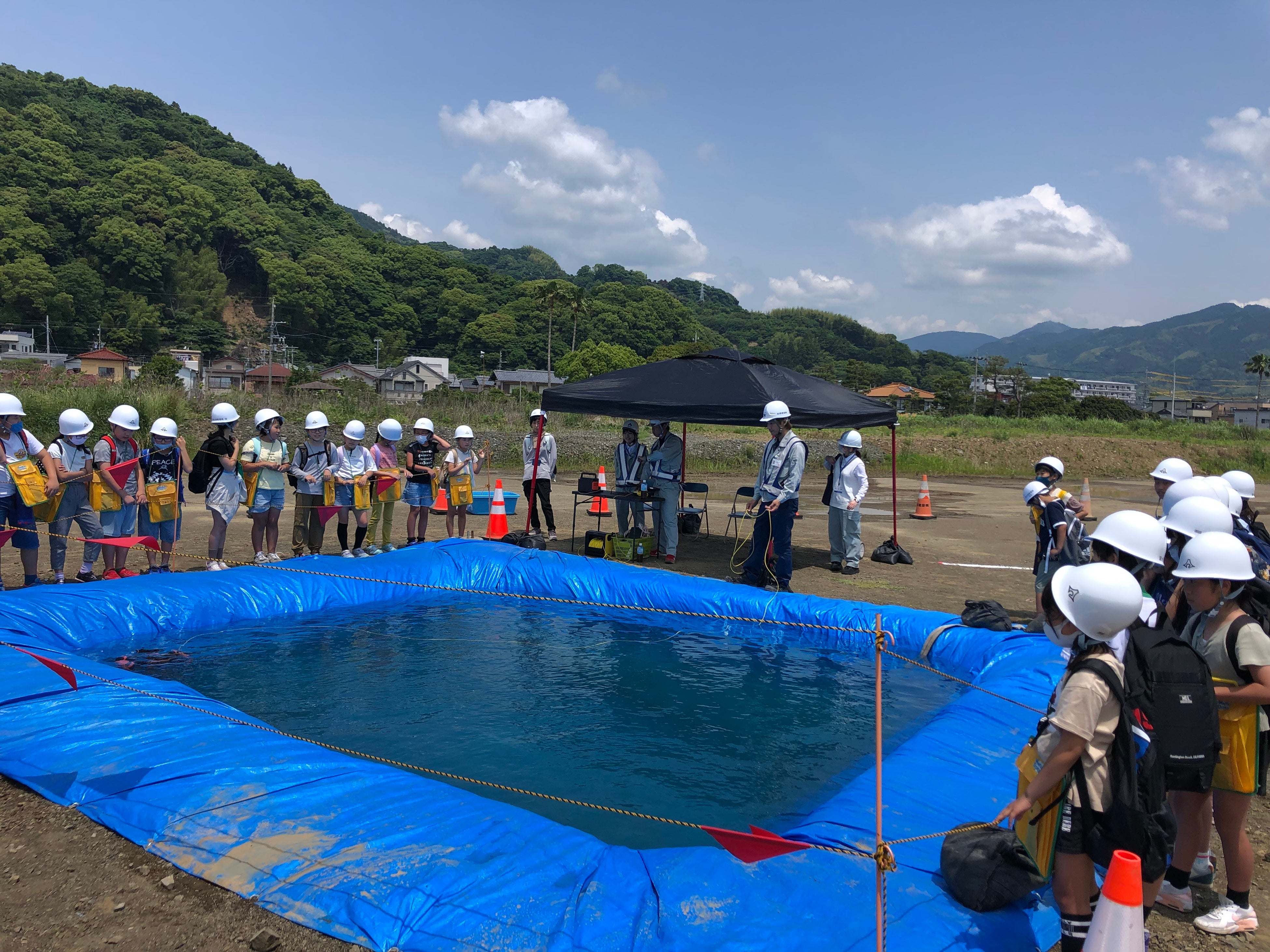 当社お手製プール